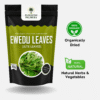 Flourish Palmera dried ewedu leaves (Corchorus olitorius), also known as jute mallow, for traditional Nigerian soup.