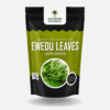 Flourish Palmera dried ewedu leaves (Corchorus olitorius), also known as jute mallow, for traditional Nigerian soup.