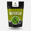 Flourish Palmera dried water leaves (Talinum fruticosum), a traditional African leafy vegetable used in soups.